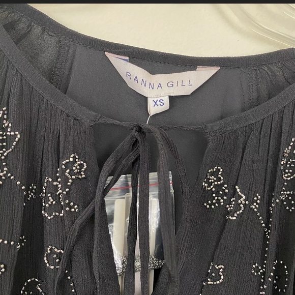 NWT new Beautiful beaded embroidered tunic dress - Picture 5 of 8